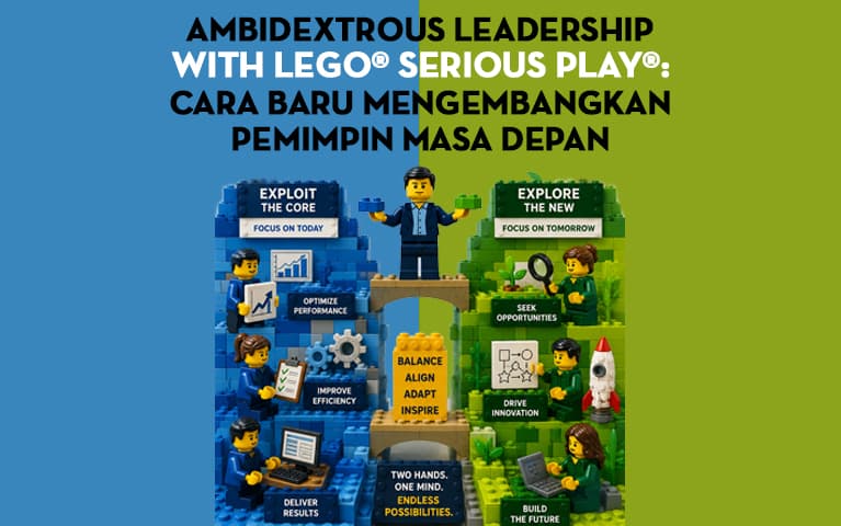 Ambidextrous Leadership with LEGO®️ SERIOUS PLAY®️: Cara Baru Mengembangkan Pemimpin Masa Depan